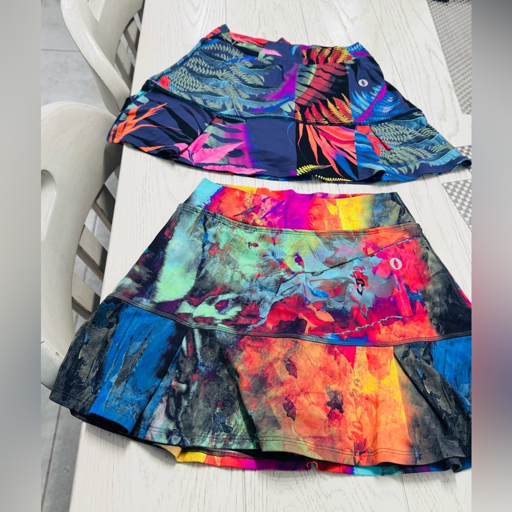 Colorful Women's Skirt Set